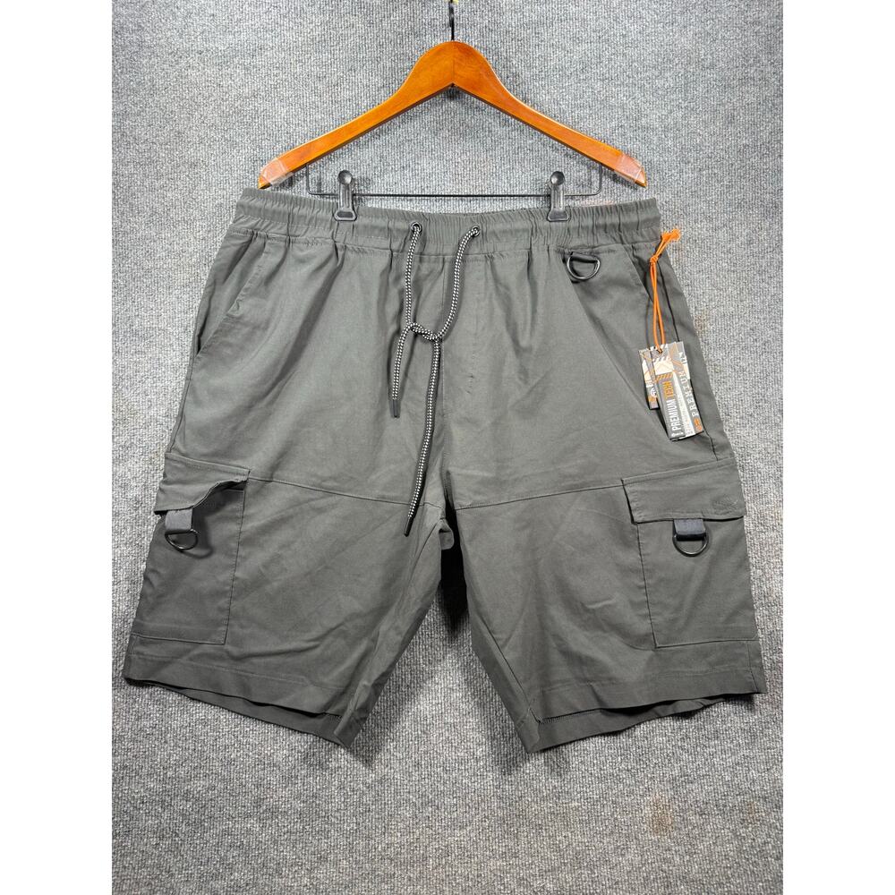 RGSTR Men's Charcoal Shorts Style RGB110-5272B Size 2X NWT